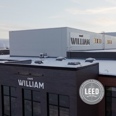 Café William facility, Sherbrooke. (CNW Group/Café William) Café William facility, Sherbrooke. (CNW Group/Café William)